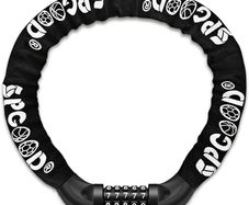 Bike Locks Heavy Duty/Bicycle Chain/Cycling Lock (14 Colors) 5-Digits Codes Resettable 100,000 Codes for Bike Cycle, Moto, Door, Gate Fence 830mm Length(Black)