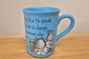 Funny Angels at Heart Stoneware Mug