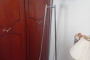 Navy velvet chrome meadows and byrne floor lamp RRP 200