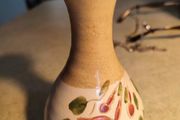 Rare find  Vintage 1990s Handmade Rob O Neill Bunratty Ireland Pottery Bud Vase