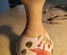 Rare find  Vintage 1990s Handmade Rob O Neill Bunratty Ireland Pottery Bud Vase