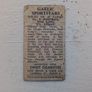 Cigarette Card Tom Long Football. Image 2