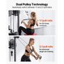 LAT Pull Down Machine, 3-in-1 Row Cable Machine, Cable Machines Home Gym with 18-Level Height Adjustment, Wall-Mount Design, Load 227kg Lat Tower for Full-Body Workouts, Single-Arm Training Image 3
