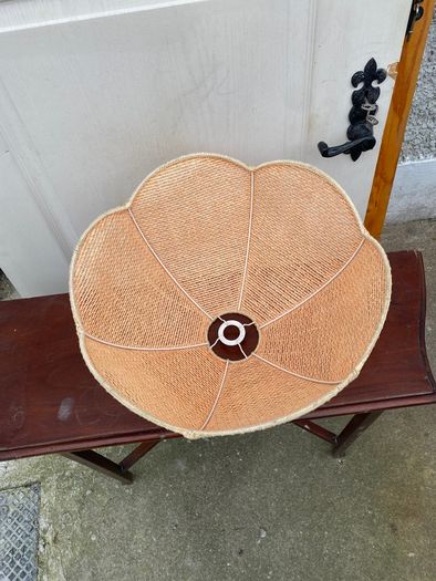 Woven Flower-Style Lampshade