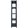 Storage Shelf Racks 2 pcs Black 250 kg 80x40x180 cm Plastic Image 4