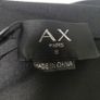 Black Boat Neck Dress With Ruched Detail, size 8 Image 7