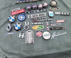 car badges etc(toyota wheel caps sold )