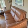 Natuzzi Editions Potenza C063 3 Seater Leather Power Recliner Sofa Image 4