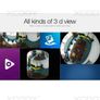 1080P 360 degree View Mini Security CCTV IP camera Image 4