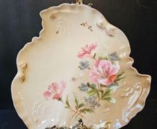 Antique 1900' Carlsbad, Austria  Hand Painted Porcelain Tray
