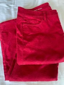 Ann Taylor LOFT - Red Skinny Jeans - UK 14 - New