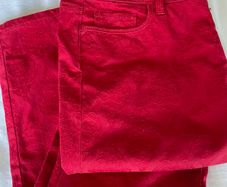 Ann Taylor LOFT - Red Skinny Jeans - UK 14 - New