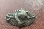 Cat Brooch