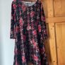 Paco boutique wine hanky hem dress size 16 - new Image 5