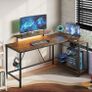 147CM L-Shaped Desk with Power Outlets & LED Lights Image 10