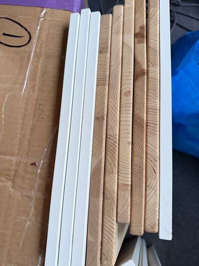 shelves white TROFAST
