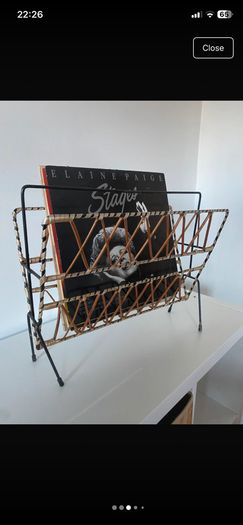 Vintage Magazine Holder