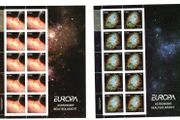 2009 Ireland Europa (International Year of Astronomy) Commemorative Stamps Sheet Plate 1A1A1A1A Mint Never Hinged (MNH)