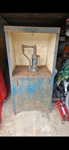 vintage munster simms oil pump cabinit