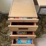 3-Drawer Cabinet & Matching Desk Image 6