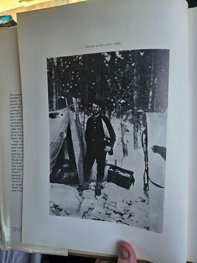 The Edge Of The Wilderness.  A Portrait Of North Canada. By Frank. E. Schoonover. First Edition 1974 Large Volume Hardback With Dustjacket In Good Condition.  See Photos For Same.