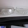 Two Vintage Indiana Glass Diamond Point  Bowls Image 3