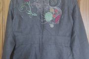 St Martins linen cotton blend jacket (free post)