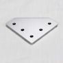5 Hole 90 Degree Joining Plate Image 2