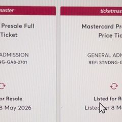 X2 Pitbull Thomand Park Tickets- 8th July Standing