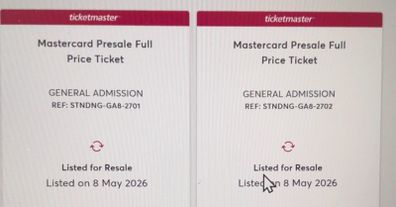 X2 Pitbull Thomand Park Tickets- 8th July Standing