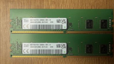 Sk Hynix 16gb (2x 8gb) Ddr4 Ram