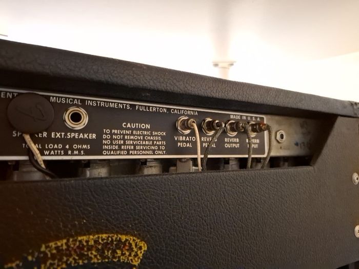 1972 Fender Silverface Twin Reverb