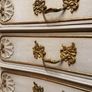 Exquisite Early 20th C. French Serpentine Commode with Gilded Detailing Image 3