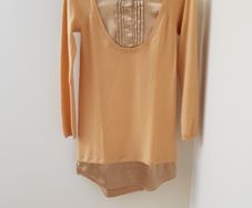 Champagne and gold dress