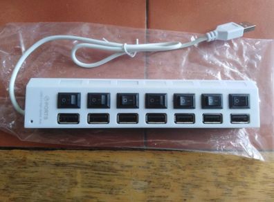 New 7 port USB charger unit.