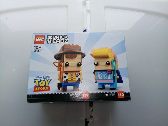 Retired Lego BrickHeadz 40553 - Toy Story Woody & Bo Peep