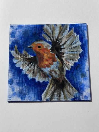 The Soaring Robin - Original Painting