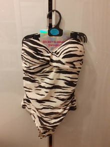 Secret slimming swimsuit with enhanced power mesh
