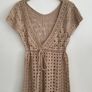 Crochet top/tunic /beachwear 100% cotton size large 12/14 Image 8