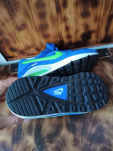 Nike air max command size 5 cobalt and green