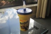 Vintage 90's Child's Nesquik Mug with Straw