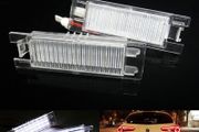 ALFA 2x LED Licence Number Plate Light White Canbus Fit For AR 147 156 159 166 Brera Giulietta GT Coupe Spider MiTo