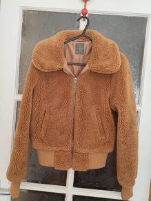 Primark Cozy Teddy Fleece Zip-Up Jacket (Size S)