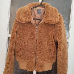 Primark Cozy Teddy Fleece Zip-Up Jacket (Size S)