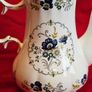 Beautiful Royal Tara "Blue Corn Flower" Teapot Image 3