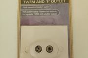 Masterplug TV/FM + sat wall socket