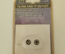 Masterplug TV/FM + sat wall socket