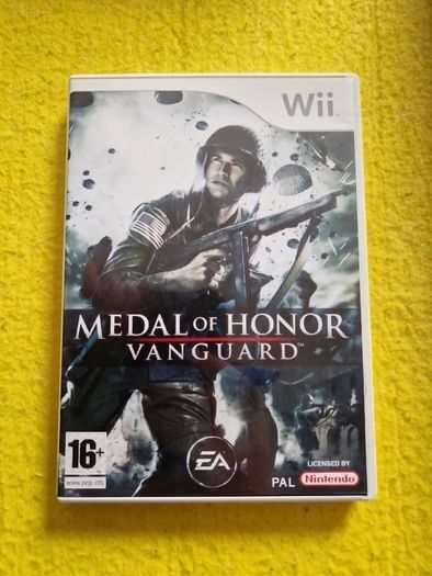 Medal of Honor Vanguard Nintendo Wii Games Original