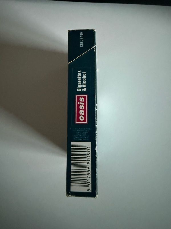 oasis cigarettes and alcohol cassette OASIS