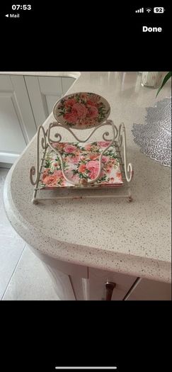 napkin holder shabby chic style